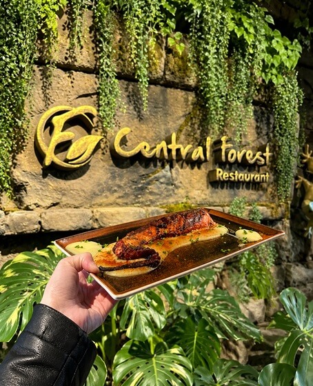 pescado pulpo central forest salou